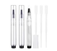 Paint Pen - 3-Piece Reusable Scratch Repair Tool, Wood Application, Portable Restoration Supply | DIY Home Improvement Kitchen Cabinet Wood Floor Window Arts Crafts Care