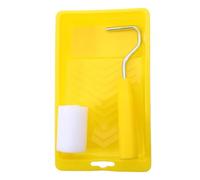 Paint Roller 3/4/6 pièces Mini rouleau de peinture en mousse Kit décoration 2 pouces petit ensemble plateau for brosse réparation murale jaune for murs(Oily Sponge 3pcs)