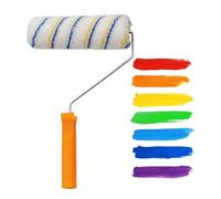 Paint Roller Brush - Smooth Coating Applicator Tool, Even Finish Painting Roller, Efficient Coverage Brush For Wall Decorations Cabinets Doors Fences Decks Crafts Renovation Projects