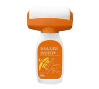 Paint Roller Brush - White Fast Drying Wall Coating Tool, Household Repair Device, Smooth Coverage Design, Durable Grip Handle | Stain Cover Accessories Kit, Interior Decoration Equipment