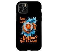 Paint Water Or Coffee Spin The Wheel Coque pour iPhone 11 Pro
