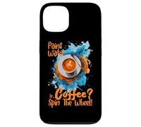 Paint Water Or Coffee Spin The Wheel Coque pour iPhone 13