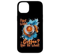 Paint Water Or Coffee Spin The Wheel Coque pour iPhone 14 Plus