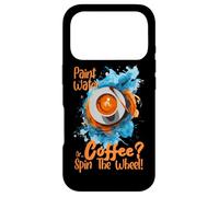 Paint Water Or Coffee Spin The Wheel Coque pour iPhone 17 Pro