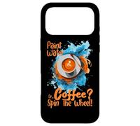 Paint Water Or Coffee Spin The Wheel Coque pour iPhone 17 Pro Max