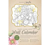 Paint-your-own Wall Calendar