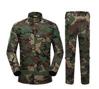 Paintball Airsoft Chasse Armée Fan Costume Tactique Chasse Costume Combat BDU Costume Guerre Jeu Champ Survie Veste Tactique Chemise Commuter Sports De Plein Air Formation Workwear(Hauts + Pantalons)