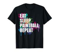 Paintball Funny Eat Sleep Paintball Repeat T-Shirt