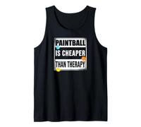Paintball Therapy Airsoft Team Player, jeux amusants Débardeur