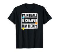 Paintball Therapy Airsoft Team Player, Jeux Amusants T-Shirt