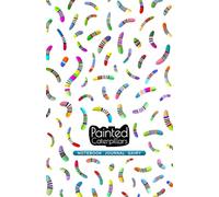 Painted Caterpillars: 5.5" x 8.5" Dotted Graph Paper Notebook - Perfect for Precise Sketching, Technical Designs, Bullet Journaling, and Creative Projects