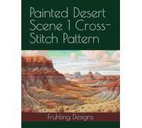 Painted Desert Scene 1 Cross-Stitch Pattern