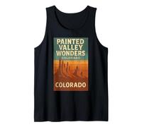 Painted Valley Wonders Chemise Colorado Spires Sunset View Débardeur