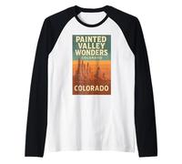 Painted Valley Wonders Chemise Colorado Spires Sunset View Manche Raglan