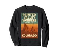Painted Valley Wonders Chemise Colorado Spires Sunset View Sweatshirt