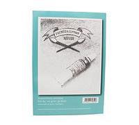 Paintersisters Bloc à croquis A3 - 30 feuilles - 110 g/m² - Papier blanc soyeux sans acide - Pour crayon, charbon et craie - Pour école, études et cours de coloriage
