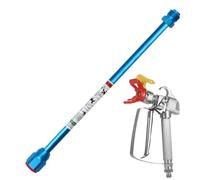 Painting Extension Pole, Airless Sprayer Tip, Heavy Duty Spray Wand, Universal Paint Extension Rod, Long Reach Sprayer Accessory for Wall Ceiling Furniture Outdoor Projects DIY Professional Painting