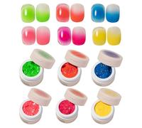 Painting Gel Nail, 6-Color Solid Sponge Pat Polish, Gradient Manicure Art Kit, Quick-Drying Beauty Gel, Salon-Style Solution for Women, Girls, Beginner Home Use, User Friendly
