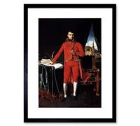 PAINTING INGRES PORTRAIT FIRST CONSUL NAPOLEON BONAPARTE FRAMED PRINT F12X10845