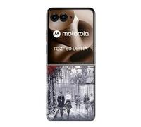 Painting of Tower Paris Etui Coque Housse pour Motorola Razr 60 Ultra, Razr Ultra 2025