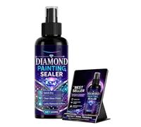 Painting Sealant Spray Quick Drying Glossy Sealant Suitable For Art Transparent Protective Coating Can Firmly Fix Drilled Holes 100ml (Blue, 14)