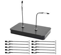 Painting Stand Base - Metal And Rubber 6.6", Clips Secure Alligator With Magnetic Portable Base | Outils De Bricolage Pour L'aérographe, Les Voitures Modèles, Card, Photo, Spray Craft Projects