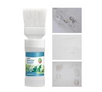 Paints De Financement - Paint De Retouche Blanche | Retouches De Peinture, Retouche De Murale Avec Pinceau, Peinture De Réparation De Rayures, Dissolvant À Séchage Rapide Pour Graffitis, Tach
