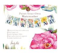 PaintYourOwn Watercolor Garland by Kristy Rice Kristy Rice (Auteur)
