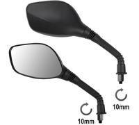 Pair Miroir Retroviseurs M10 Rearview Moto Scooter Atv Quad M10 A-Pro
