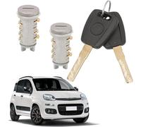 Pair Of Ratcheting Door Locks Fits Fiat Panda 2012 Front Left Door