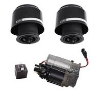 Pair Rear Suspension Air Spring & Compressor for BMW 5 F10 F07 F11 37106781827