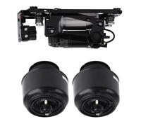 Pair Rear Suspension Air Spring & Compressor for BMW 5er F10 F07 F11 37106781843
