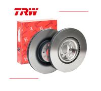 Paire (2) Disques De Frein Arrière TRW Adaptés Pour Mercedes Benz Classe E - CLS