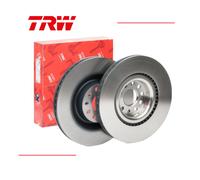 Paire (2) Disques De Frein Avant TRW Adaptés Pour CHEVROLET Spark Matiz - Kalos