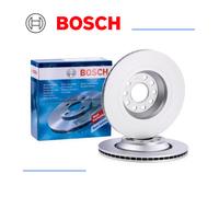 Paire (2) Disques Frein Avant BOSCH Appropriés pour Alfa Mito Fiat 500 Idea Musa