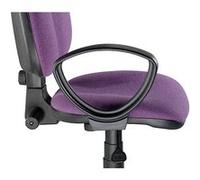 Paire accoudoirs fixes pour siège de bureau Prestige/Jupiter - Noir -