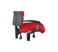 Paire accoudoirs fixes pour siège de bureau Top point - Topstar Noir G