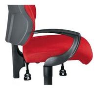Paire accoudoirs fixes pour siège de bureau Top point - Topstar Noir