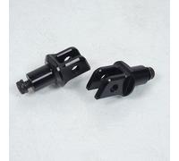 Paire Adaptateur Chape de repose pied Rizoma PE677B compatible avec moto Yamaha 700 XSR