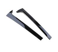Paire Becquet Toit Latéral Fenêtre Arrière pour Skoda pour Octavia pour Estate Wagon Touring 2014 2015 2016 2017 2018 2019 Séparateur De Canards Arrière Becquets(Noir Brillant)