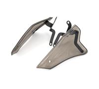 Paire Becquet Vent Accessoires Protection Mains Pare-brise, Panneaux Latéraux Pour Y&amaha Pour Tracer 700/GT 2016 - 2021(Brown)