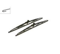 Paire Brosses Essuie-Glace Arrière BOSCH pour Daihatsu Sirion (m1 ( 1998- >2002