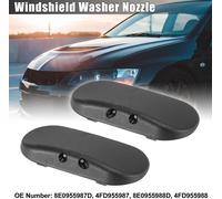 Paire Buse de Lave-Glace 8E0955987D 8E0955988D Jet de Pulvérisateur d'Essuie-Glace Gicleur de Pare-Brise pour Audi A3 A4 A6 A8