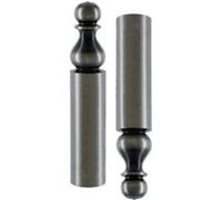 Paire cache-fiche rustique n°16 BROS pour Exacta Ø16 H.80mm fer noir - CF-16-A-EX16-5 Noir G