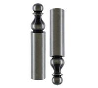 Paire cache-fiche rustique n°16 pour Exacta Ø16 H.80mm vieux bronze - CF-16-A-EX16-4