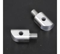 Paire Chape Support Adaptateur Repose Pied Arrière Passager Pour Moto Derbi 50 Gpr