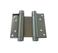Paire charnière double action N29 10kg hauteur 75mm argenté - - 106029A