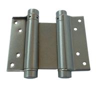 Paire charnière double action N33 25kg hauteur 125mm argenté - IBFM - 106033A