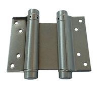 Paire charnière double action N42 70 kg hauteur 200 mm argenté IBFM 106042/A