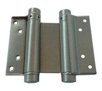 Paire charnière double action N42 70kg hauteur 200mm argenté - IBFM - 106042/A Noir G